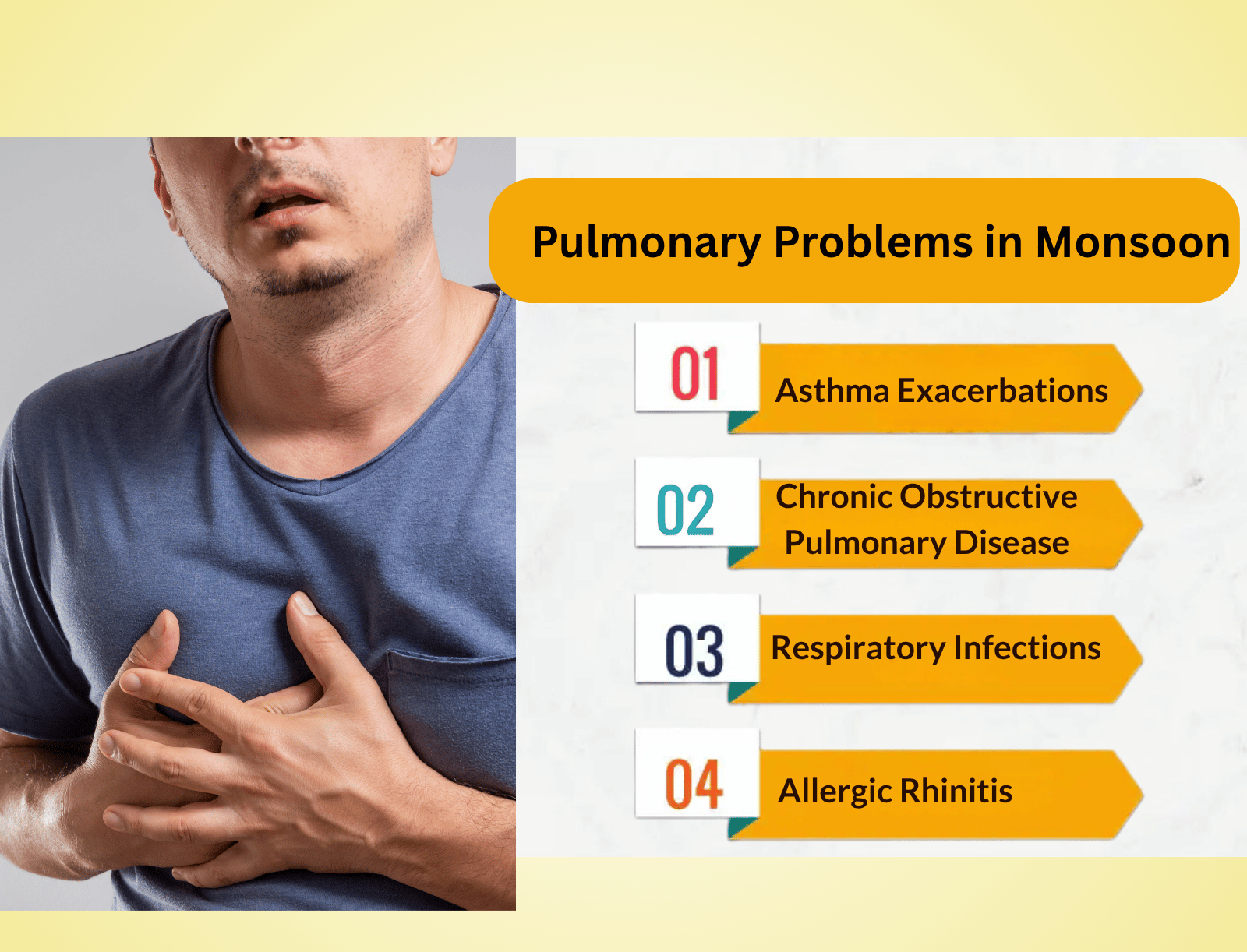 pulmonary problems during the monsoon